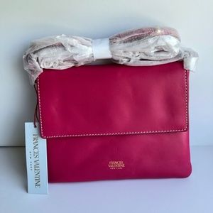 Frances Valentine Slim Leather Crossbody